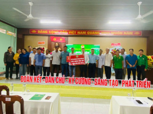 XÃ XUÂN PHÚ GIẢI NGÂN 1 TỶ ĐỒNG QUỸ HỖ TRỢ NÔNG DÂN   THỰC HIỆN PHƯƠNG ÁN “TRỒNG LÚA THEO HƯỚNG HỮU CƠ”