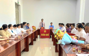 Hội nghị công bố và trao quyết định công tác cán bộ