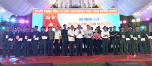 XÃ XUÂN QUẾ TỔ CHỨC HỘI TRẠI TÒNG QUÂN NĂM 2026