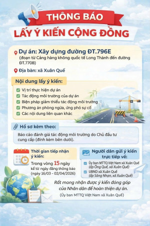 DỰ ÁN ĐƯỜNG DT 796E