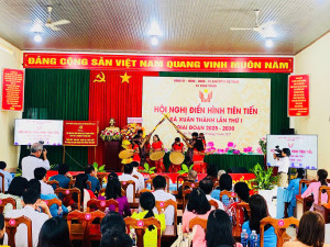 XÃ XUÂN THÀNH TỔ CHỨC HỘI NGHỊ ĐIỂN HÌNH TIÊN TIẾN LẦN THỨ I