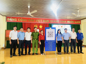 Xuân Thành tổ chức Lễ ra mắt mô hình “Zalo Công an xã kết nối học đường”