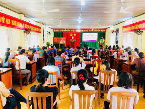 XÃ XUÂN THÀNH TỔ CHỨC LỄ PHÁT ĐỘNG “THÁNG HÀNH ĐỘNG VÌ BÌNH ĐẲNG GIỚI VÀ PHÒNG NGỪA, ỨNG PHÓ VỚI BẠO LỰC TRÊN CƠ SỞ GIỚI” NĂM 2025