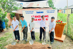 Lê khởi công xây dựng Nhà Nhân Ái