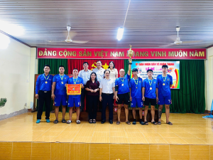 LỄ BẾ MẠC GIẢI THI ĐẤU BÓNG CHUYỀN NAM, CẦU LÔNG, CỜ VUA NĂM 2025 XÃ XUÂN THÀNH.