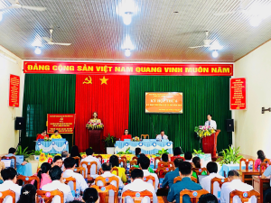 Khai mạc kỳ họp thứ 6 HĐND xã Xuân Thành khóa XII, NK 2021 2026
