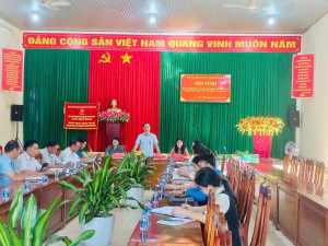 Ban chỉ đạo bầu cử xã Xuân Thành họp triển khai nhiệm vụ về công tác bầu cử đại biểu Quốc hội khoá XVI và đại biểu HĐND các cấp, nhiệm kỳ 2026 -2031.