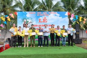 Xã Xuân Thành tổ chức Lễ ra quân làm công tác Dân vận đợt I và trồng cây “Đời đời nhớ ơn Bác Hồ” năm 2026