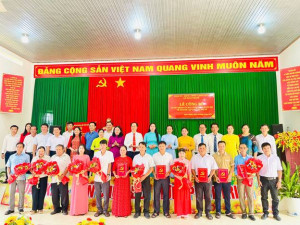 LỄ CÔNG BỐ CÁC NGHỊ QUYẾT, QUYẾT ĐỊNH THÀNH LẬP CÁC ẤP TRÊN ĐỊA BÀN XÃ XUÂN THÀNH