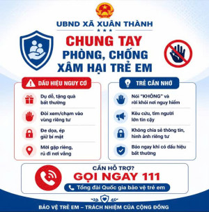 📢 CHUNG TAY PHÒNG, CHỐNG XÂM HẠI TRẺ EM