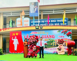 TRƯỜNG TH-THCS NGÔ SỸ LIÊN RỘN RÀNG KHÍ THẾ KHAI GIẢNG NĂM...