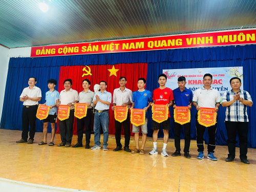 XUÂN PHÚ KHAI MẠC GIẢI BÓNG CHUYỀN MỪNG ĐẢNG MỪNG XUÂN BÍNH NGỌ NĂM 2026