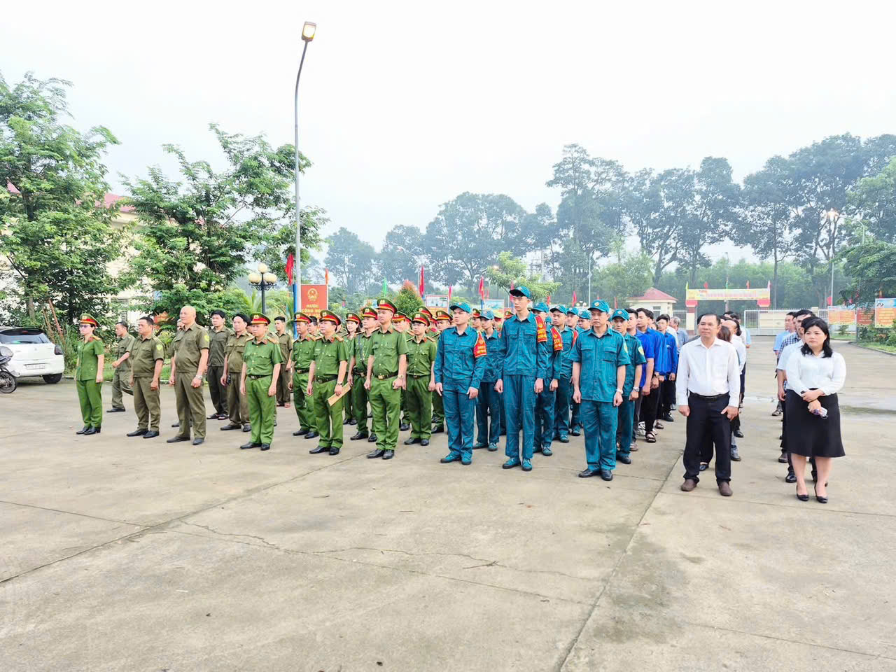 quang canh buỏi lễ ra quân