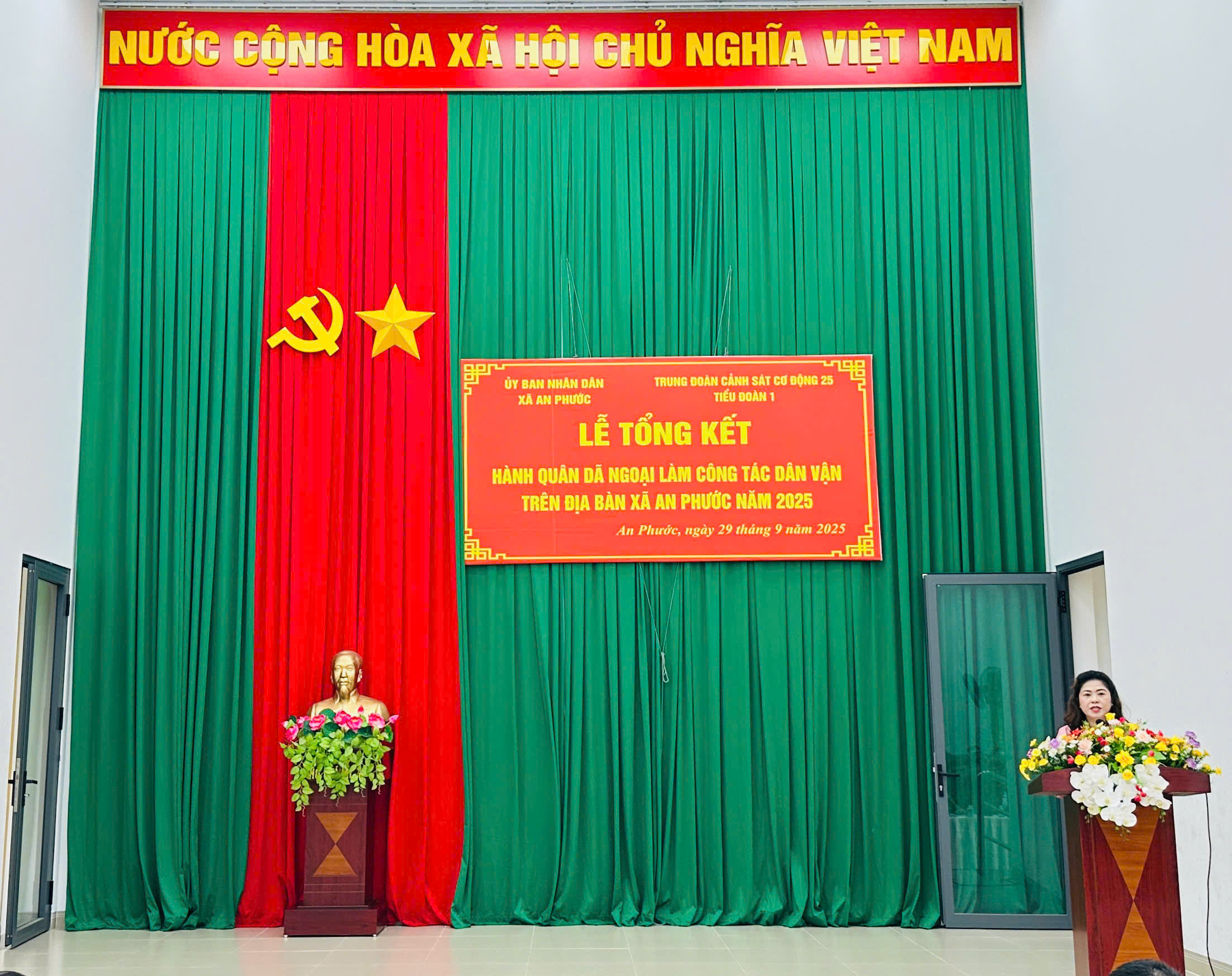 LỄ TỔNG KẾT HÀNH QUÂN DÃ NGOẠI LÀM CÔNG TÁC DÂN VẬN NĂM 2025