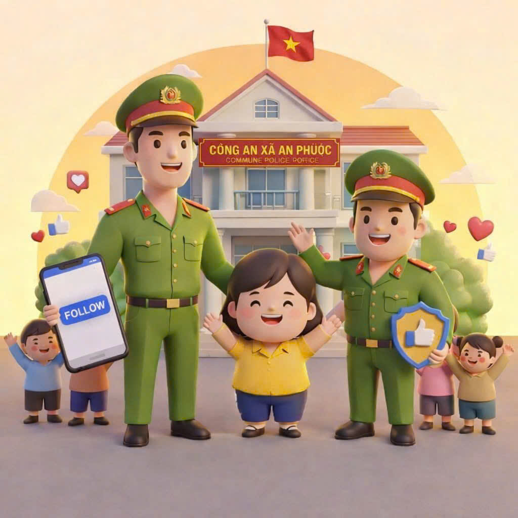 Công an xã An Phước – Triển khai kế hoạch Tổng kiểm tra cư trú trên địa bàn.