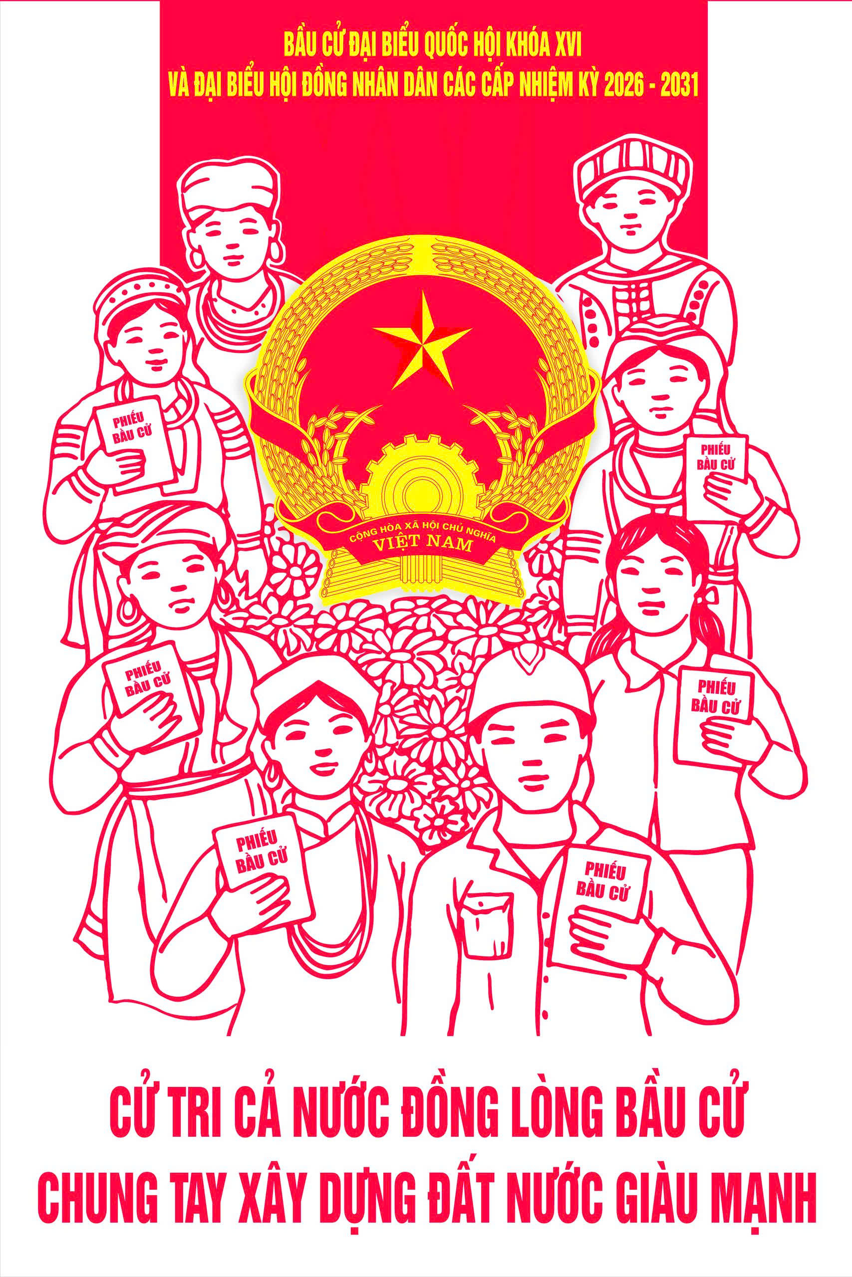 Xã An Phước - Đẩy mạnh tuyên truyền cuộc bầu cử đại biểu Quốc hội khóa XVI và đại biểu HĐND các cấp nhiệm kỳ 2026–2031.