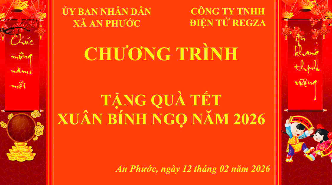 Xã An Phước trao quà Tết, tri ân đội ngũ cán bộ ấp và doanh nghiệp đồng hành cùng địa phương