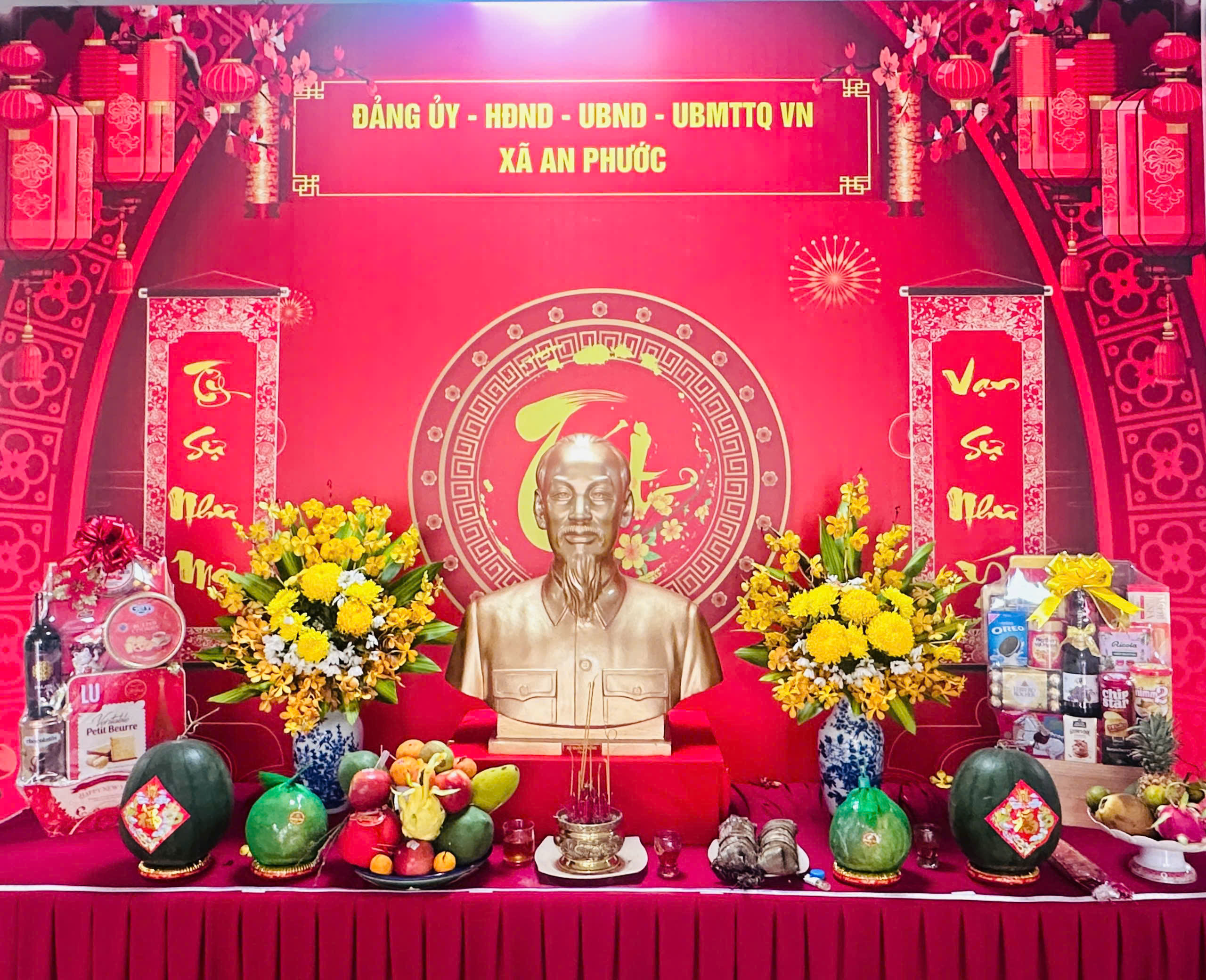 Trang trọng Lễ chào cờ đầu năm mừng Xuân Bính Ngọ 2026 tại xã An Phước