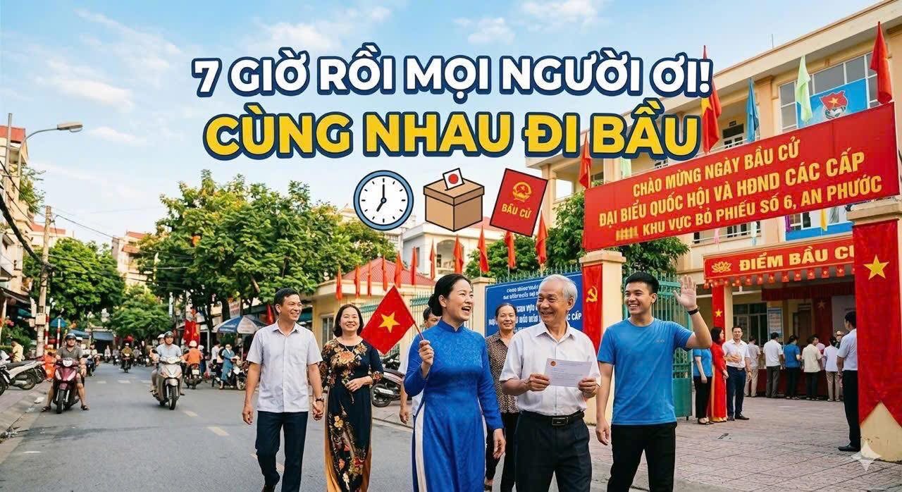 Xã An Phước khai mạc ngày bầu cử trong không khí hân hoan, dân chủ