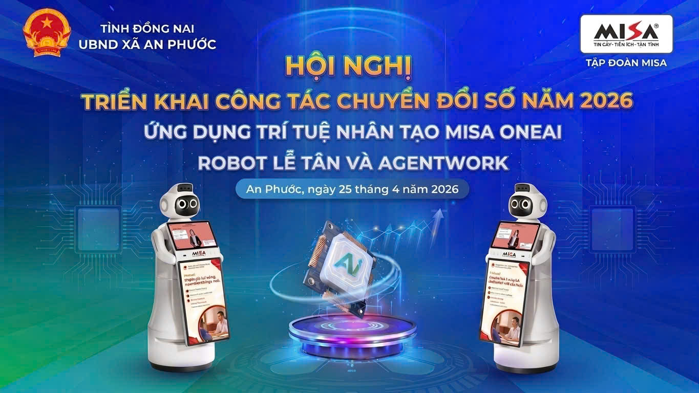 Xã An Phước - Tổ chức hội nghị tập huấn chuyển đổi số, ứng dụng trí tuệ nhân tạo
