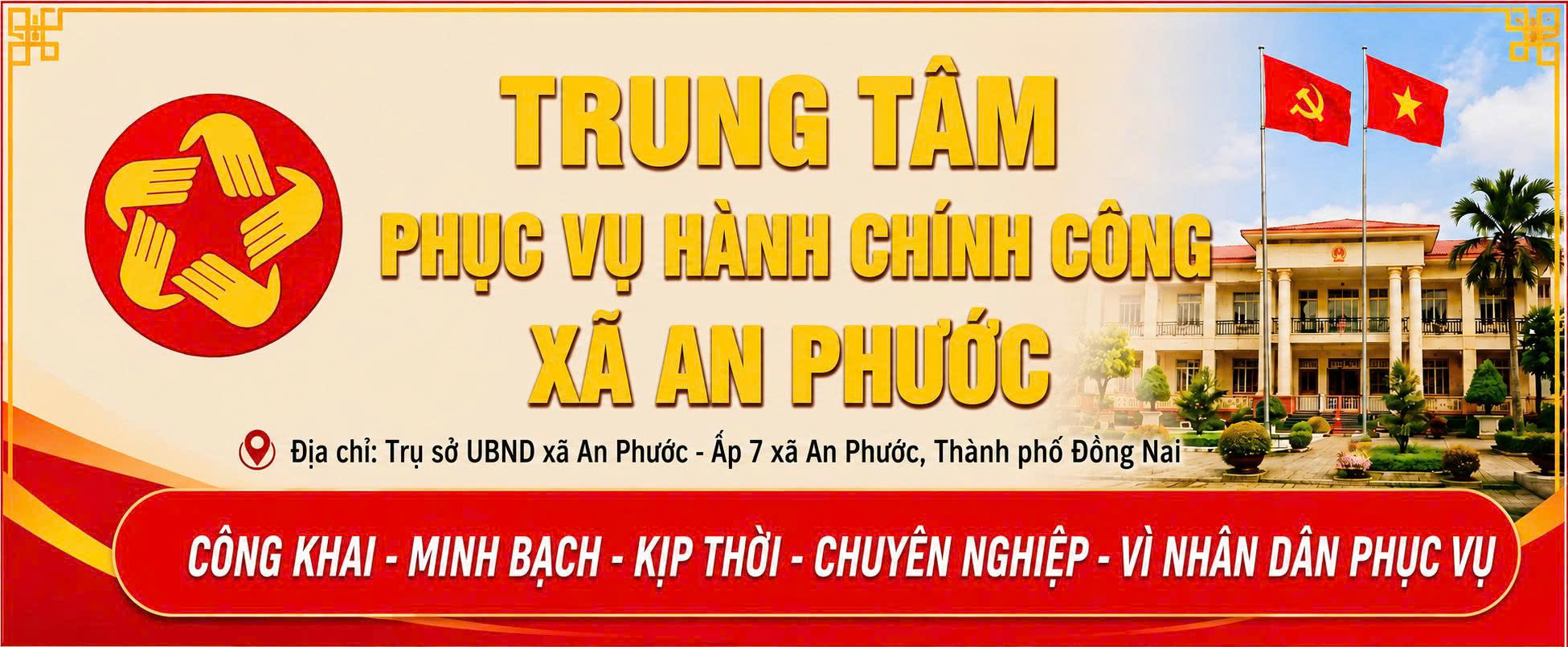 Trung tâm phục vụ hành chính công xã An Phước: Hiện đại hóa quy trình phục vụ người dân với hệ thống máy bốc số tự động