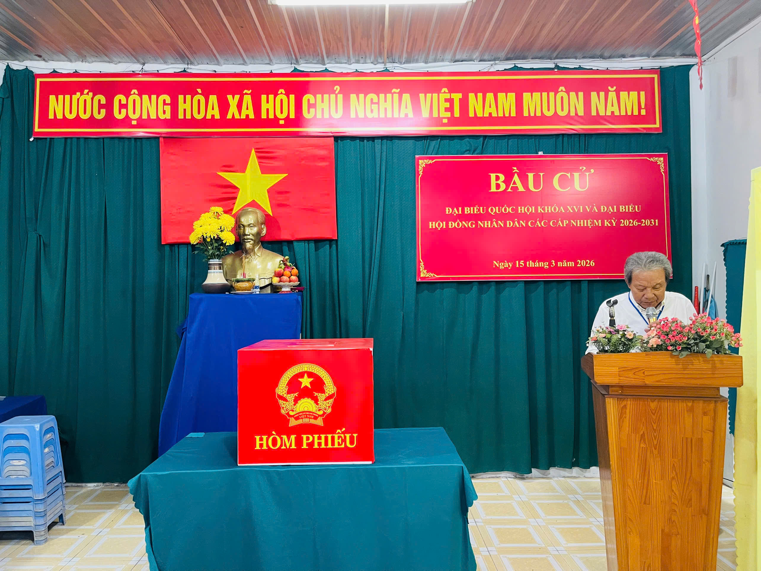 Phường Biên Hoà đồng loạt khai mạc Ngày bầu cử đại biểu Quốc hội khóa XVI và đại biểu HĐND các cấp nhiệm kỳ 2026 – 2031