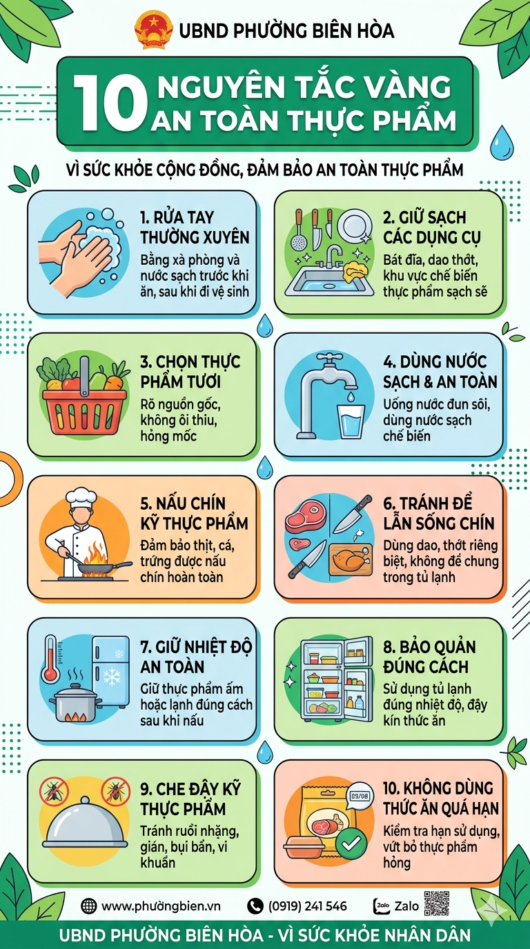 10 NGUYÊN TẮC VÀNG