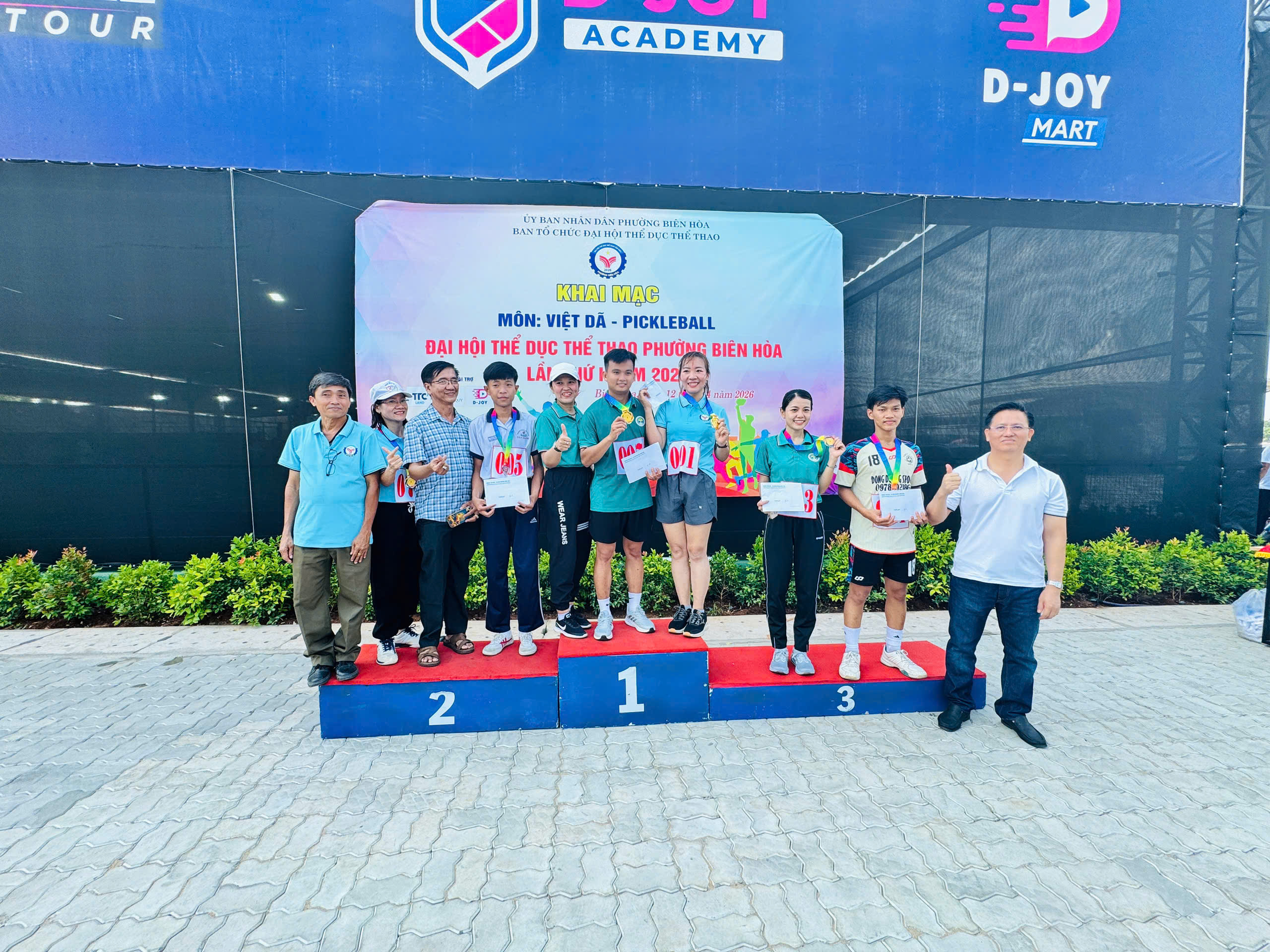 Các vận động viên tại giải