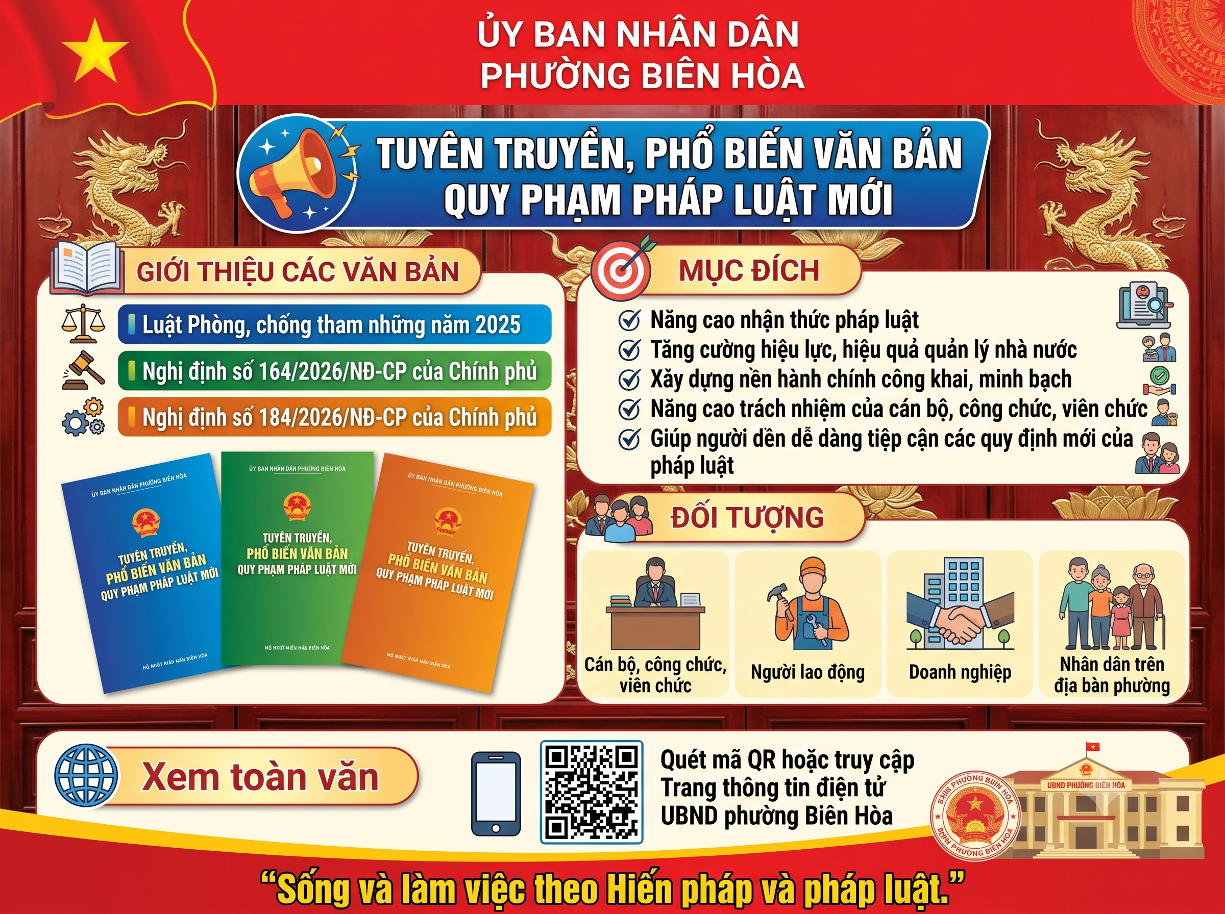 TUYÊN TRUYỀN, PHỔ BIẾN VĂN BẢN QUY PHẠM PHÁP LUẬT MỚI