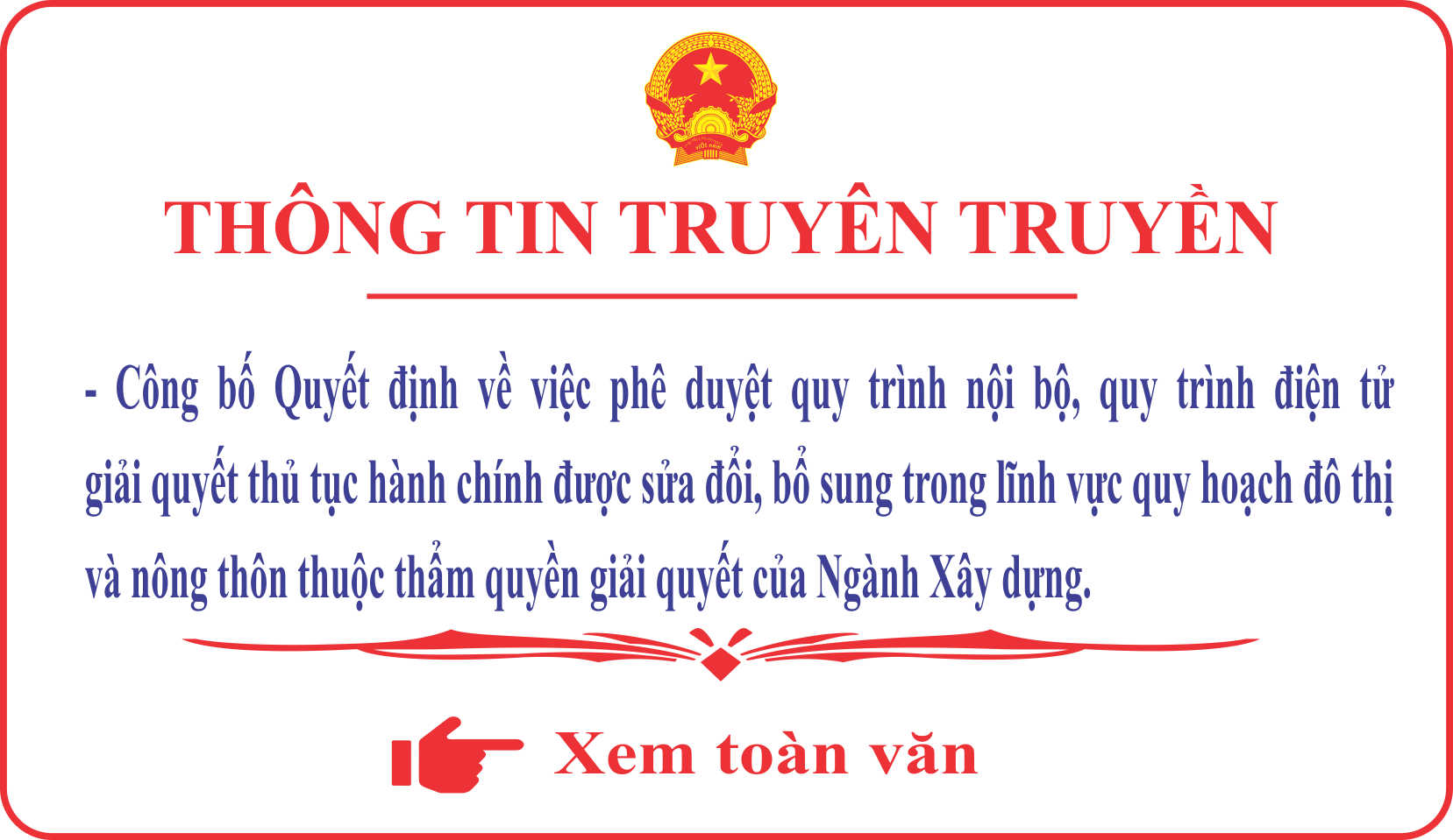 THÔNG TIN TUYÊN TRUYÊN