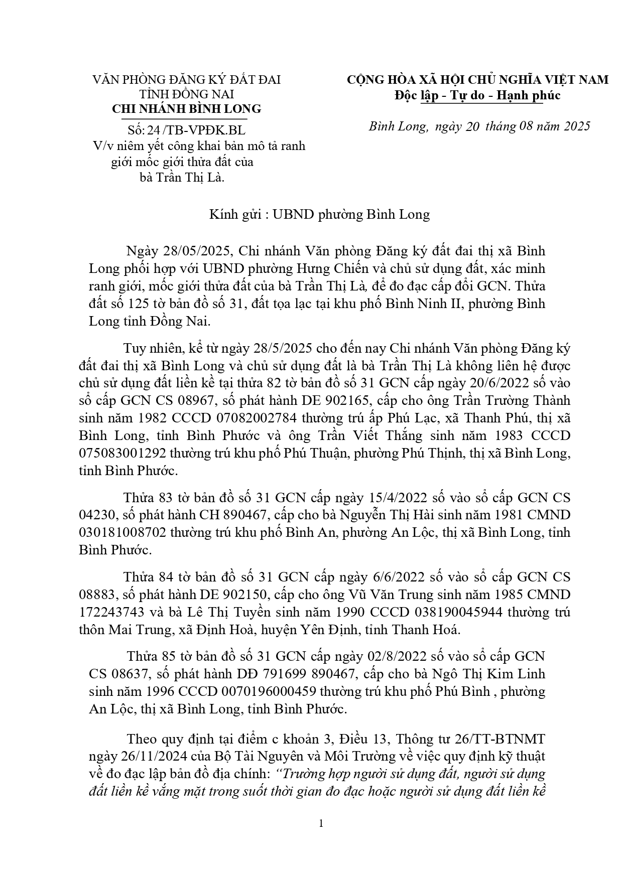 Tran Thi La page 0001