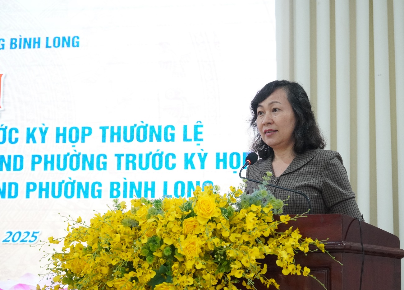 ĐẠI BIỂU HĐND TỈNH, PHƯỜNG BÌNH LONG TIẾP XÚC CỬ TRI TRƯỚC KỲ HỌP THƯỜNG LỆ CUỐI NĂM 2025
