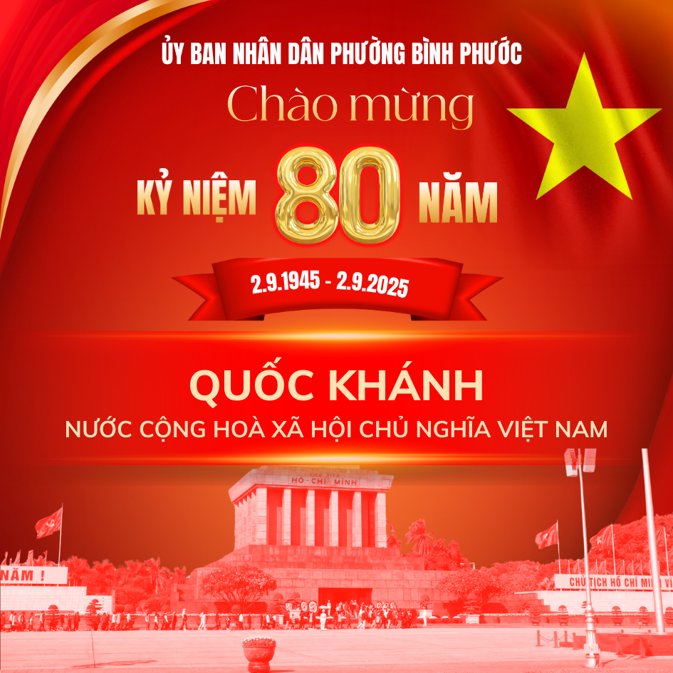 Bài đăng Instagram đỏ gradient rực rỡ hiện đại chào mừng kỷ niệm Ngày Quốc Khánh