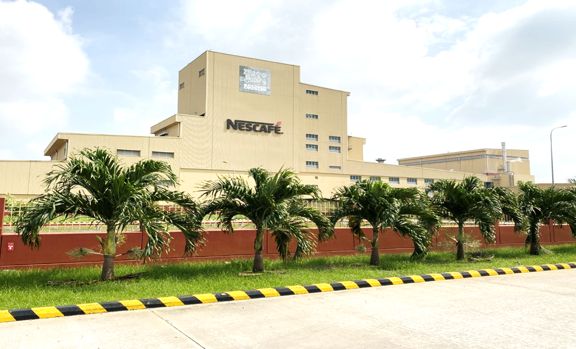 Cảnh bên ngoài nhà máy Nestlé Trị An.png