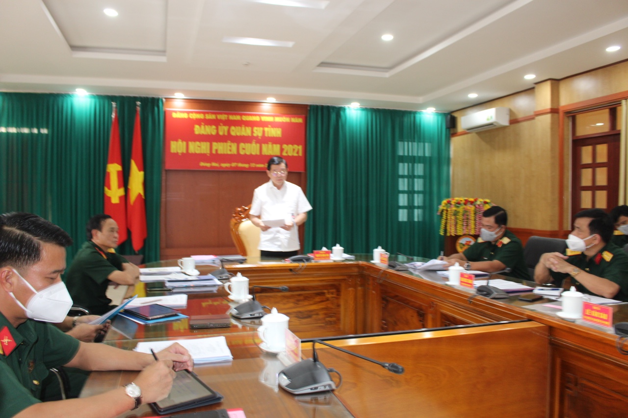71.2- Đảng ủy Quân sự tỉnh Đồng Nai ra nghị quyết lãnh đạo H1.jpg