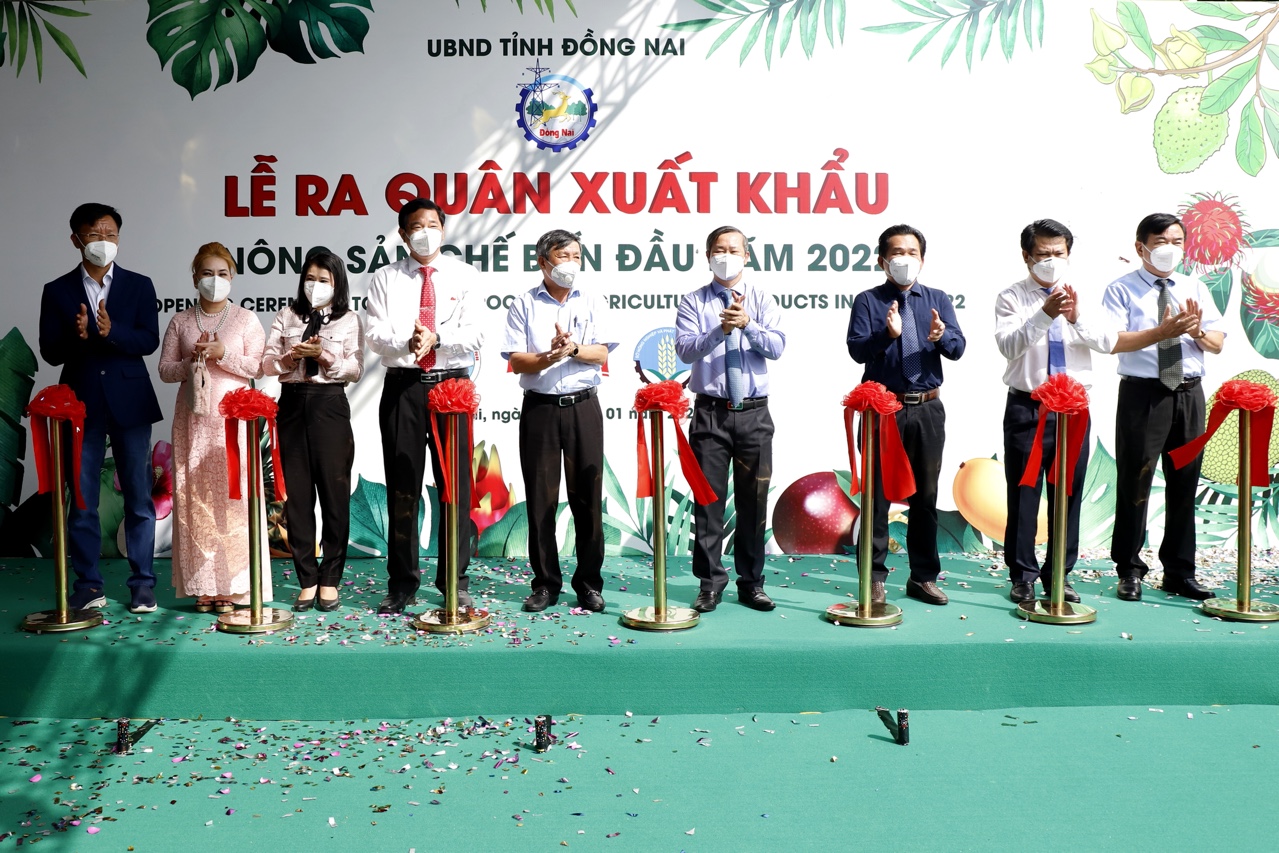 11.1-Đồng Nai tổ chức lễ ra quân xuất khẩu nông sản chế biến H1.jpg