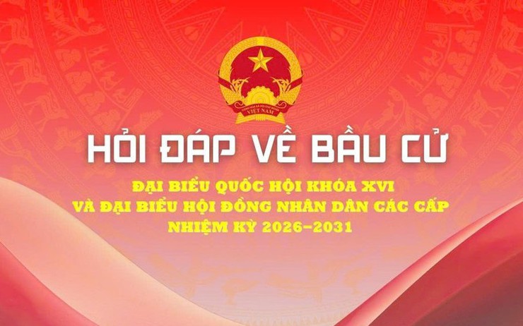 Hỏi đáp về bầu cử Đại biểu Quốc hội khoá XVI và Đại biểu Hội đồng nhân dân các cấp nhiệm kỳ 2026 -2031