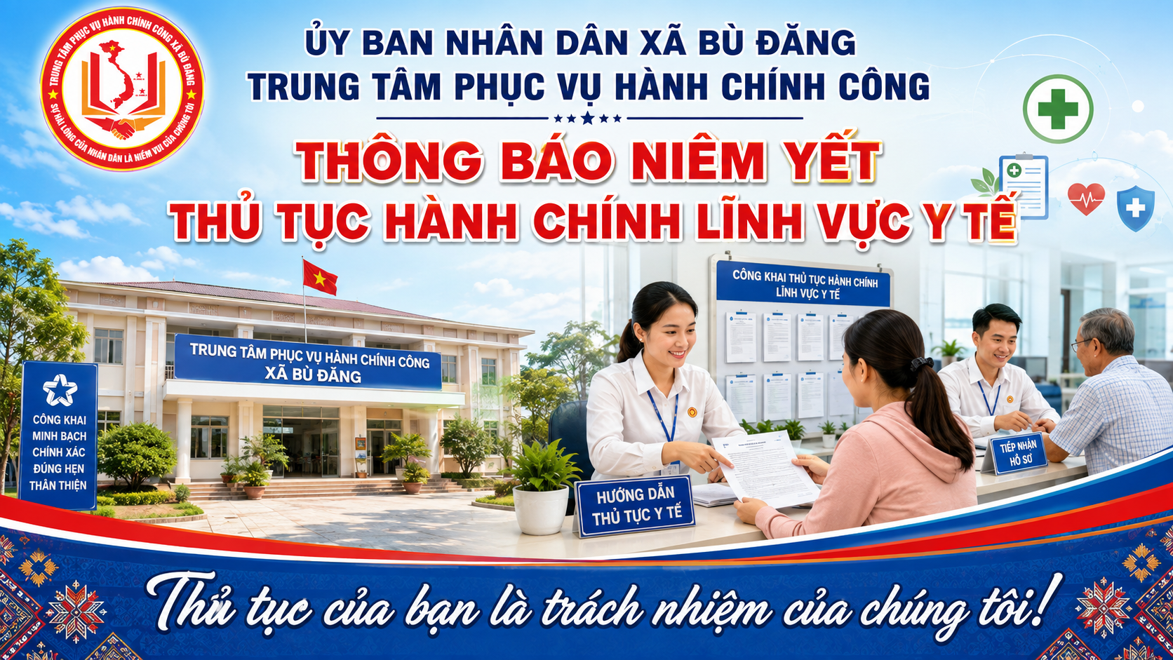 Bù Đăng: Công bố thủ tục hành chính lĩnh vực của Sở Y tế thành phố Đồng Nai