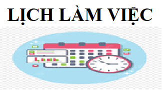 Lịch làm việc