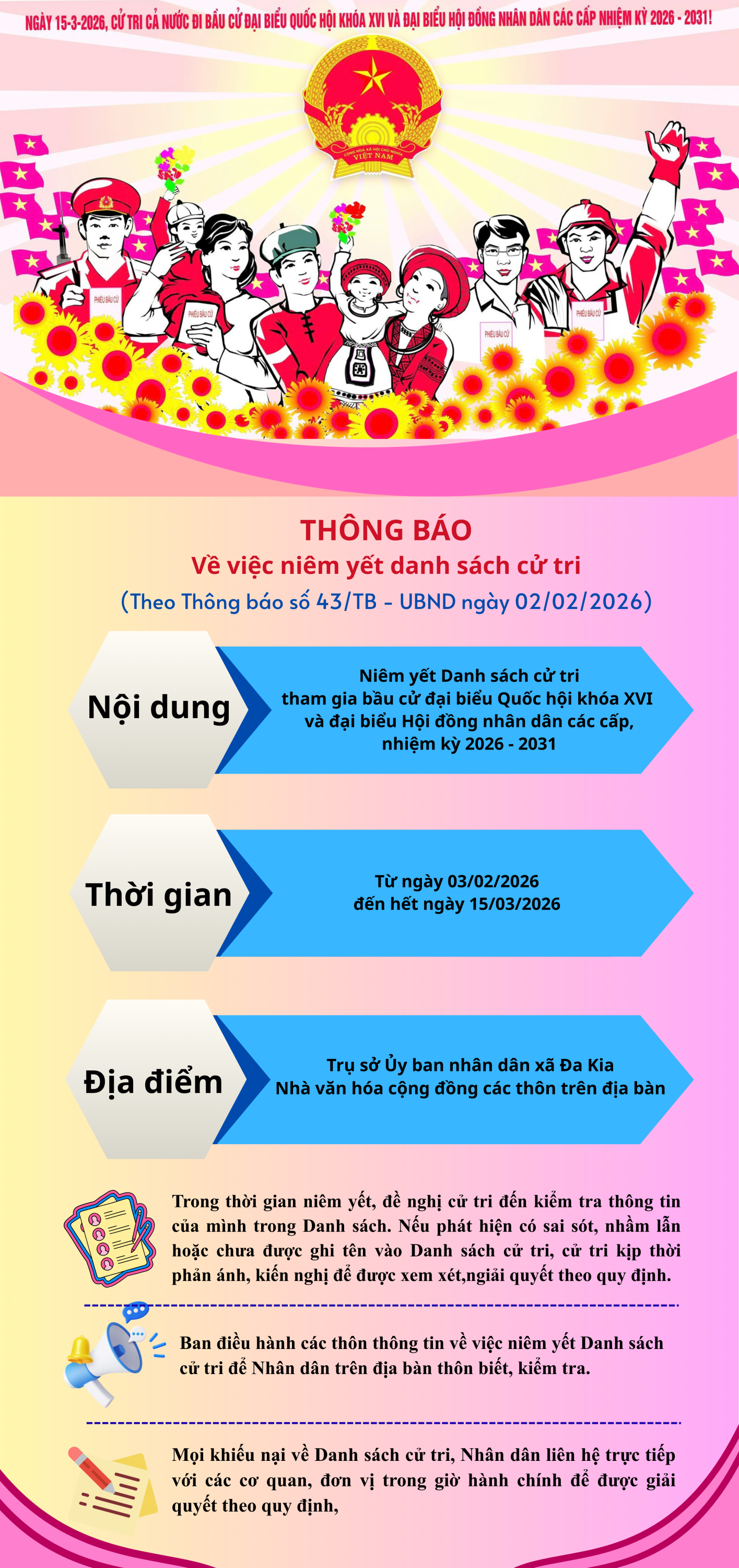 DANH SÁCH 07 ĐƠN VỊ BẦU CỬ VÀ SỐ ĐẠI BIỂU ĐƯỢC BẦU Ở MỖI ĐƠN VỊ BẦU CỬ ĐẠI BIỂU HĐND XÃ ĐA KIA NHIỆM KỲ 2026 2031 (3)