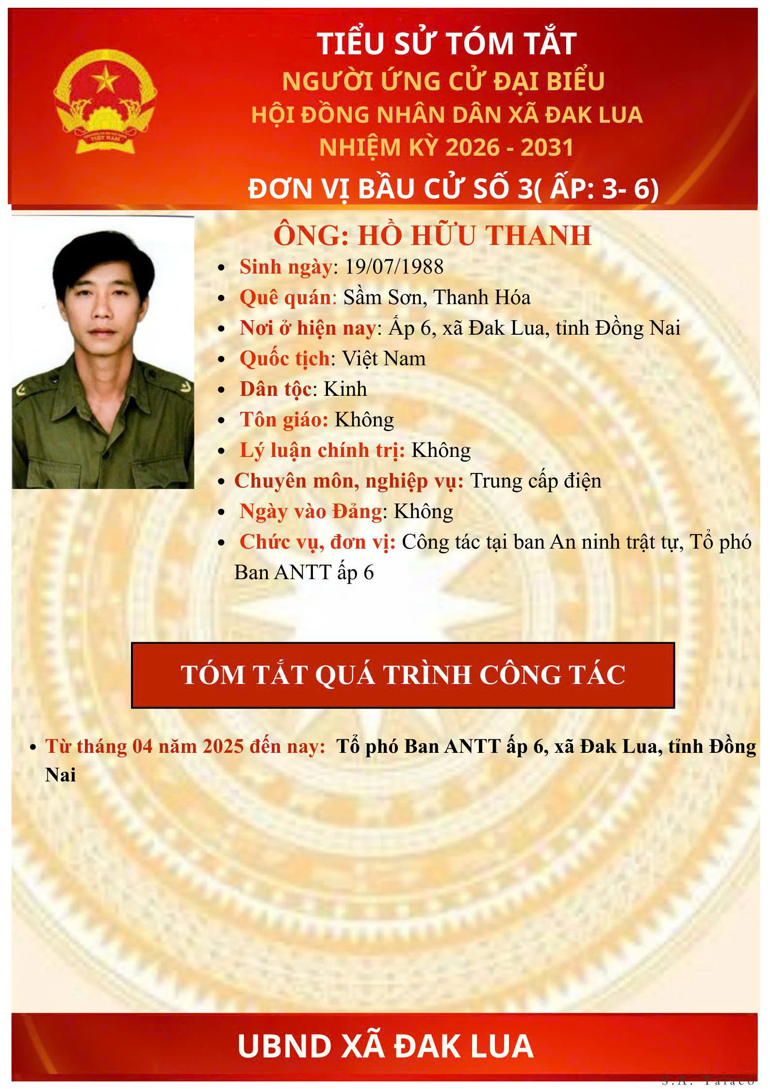 HO HUU THANH