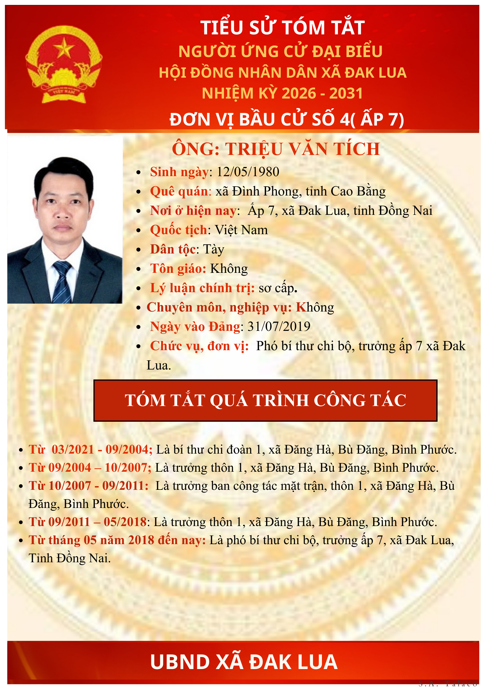 TRIỆU VĂN TÍCH
