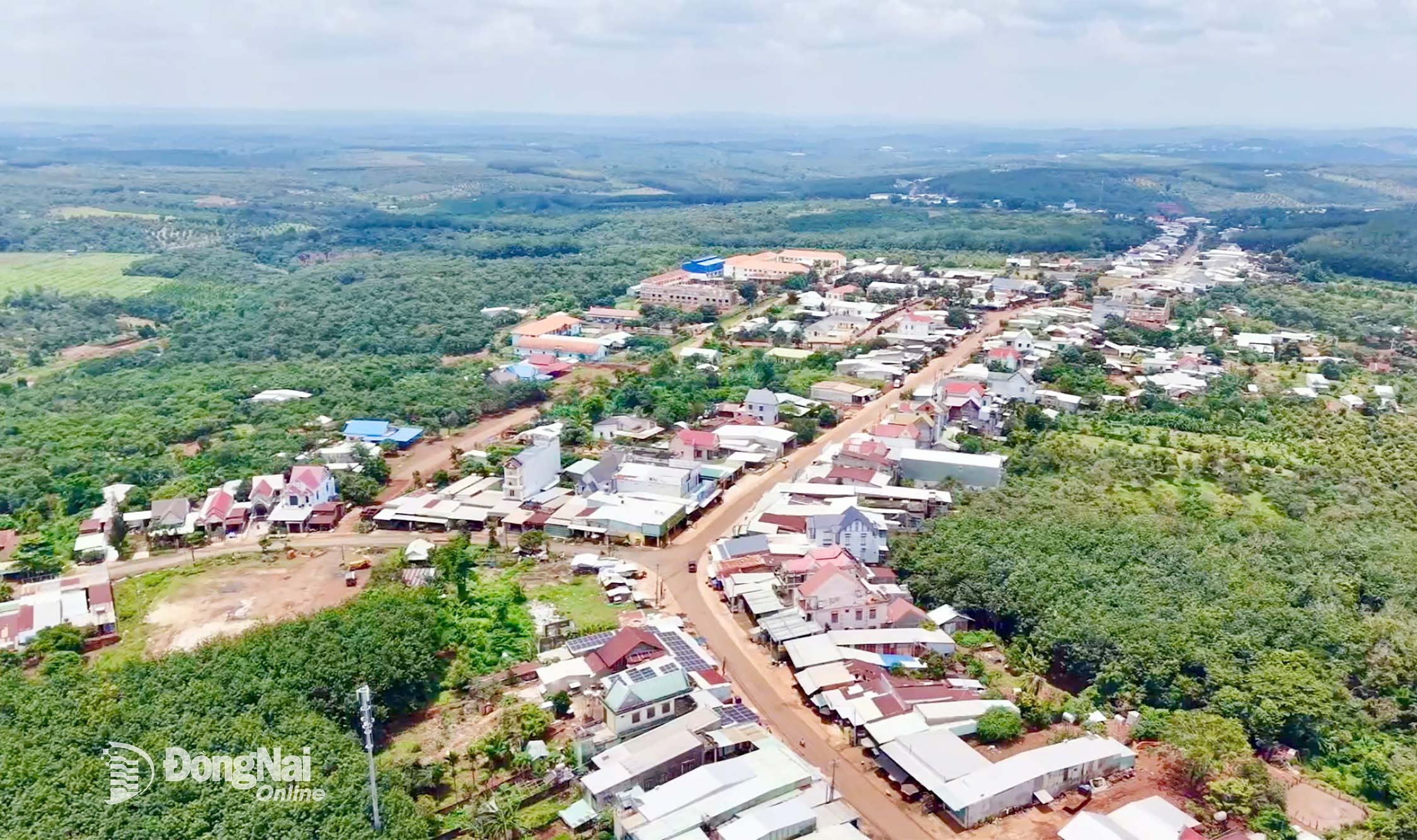 Xã Đak Nhau mới sau sáp nhập có nhiều tiềm năng, lợi thế để phát triển.  Ảnh: Viết Bằng