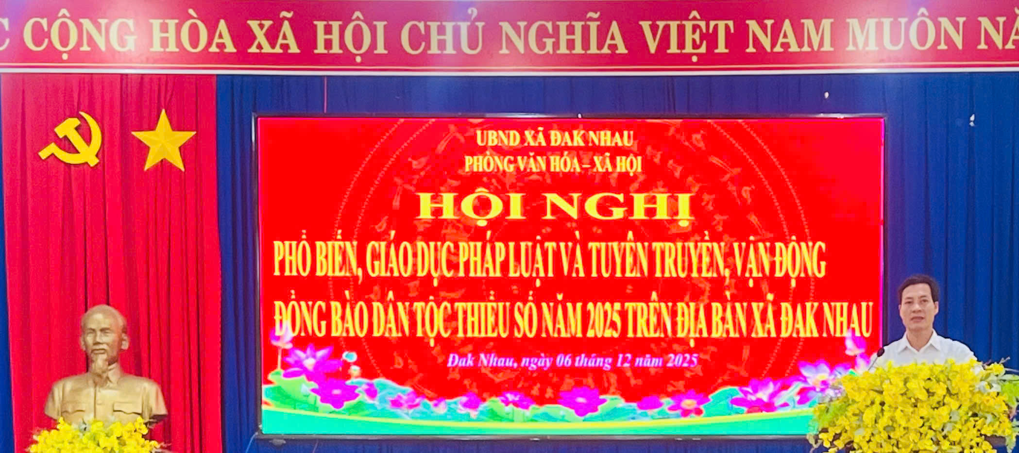 TỔ CHỨC TUYÊN TRUYỀN PHỔ BIẾN, GIÁO DỤC PHÁP LUẬT CHO ĐỒNG BÀO DÂN TỘC