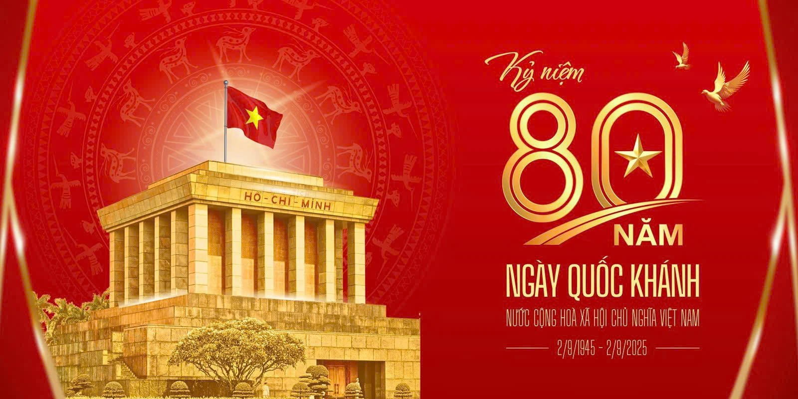 Thông báo về việc treo cờ và nghỉ lễ Quốc khánh 2/9