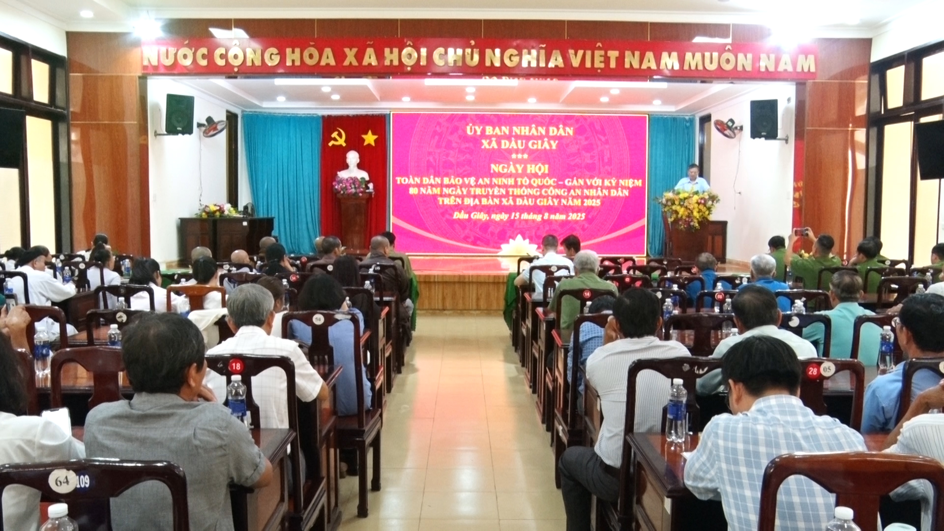 Quang cảnh Ngày hội Toàn dân bảo vệ an ninh Tổ quốc năm 2025