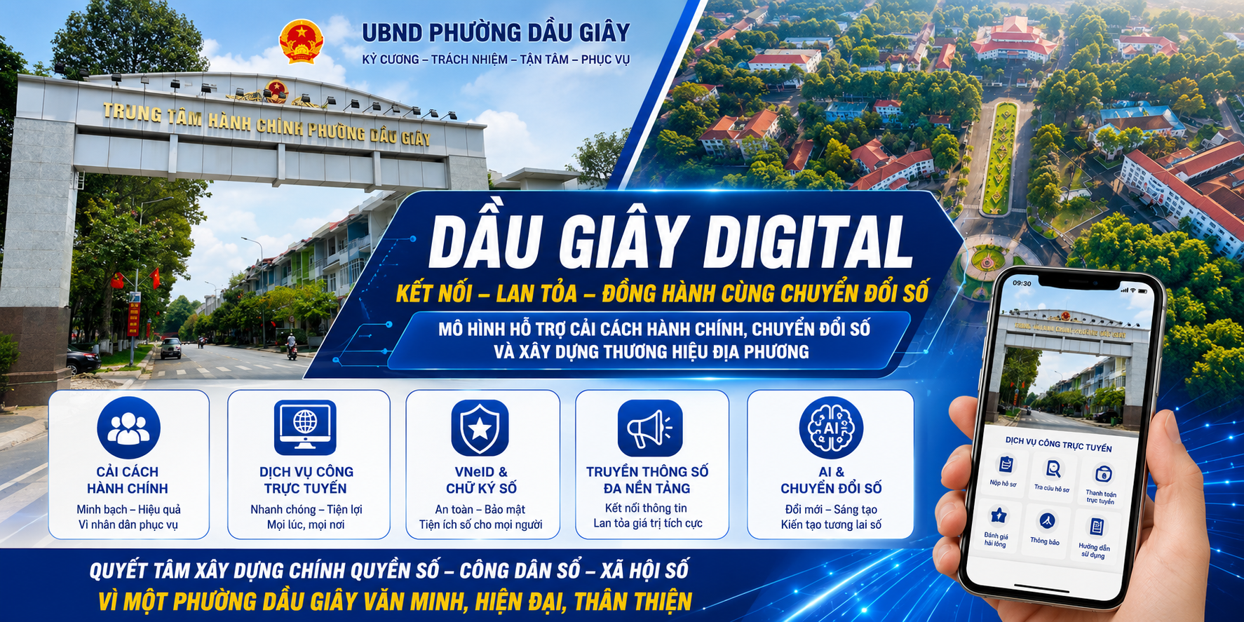 DẦU GIÂY DIGITAL – BƯỚC ĐỘT PHÁ TRONG CẢI CÁCH HÀNH CHÍNH, CHUYỂN ĐỔI SỐ VÀ XÂY DỰNG THƯƠNG HIỆU ĐỊA PHƯƠNG