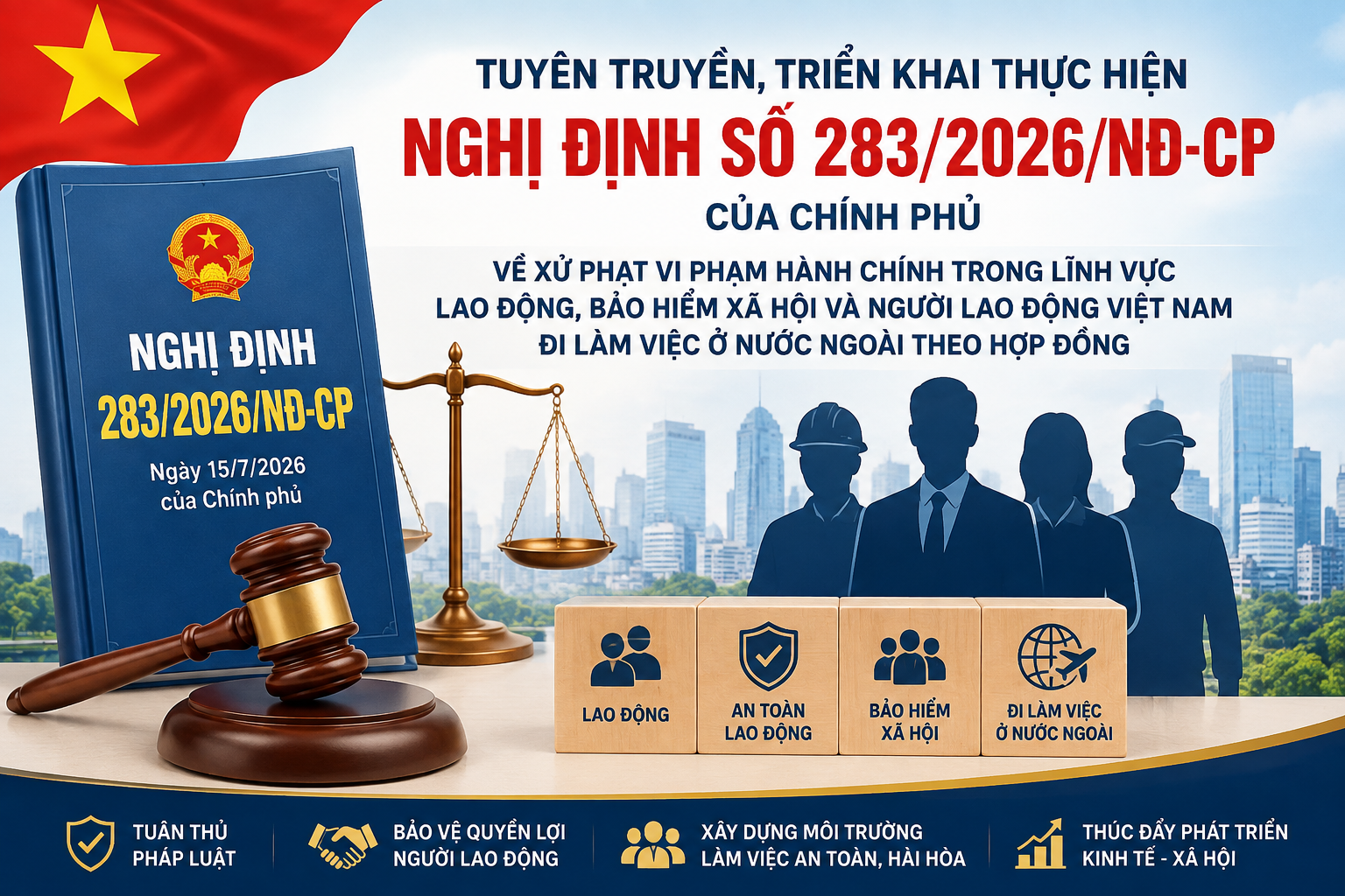 PHƯỜNG ĐỒNG PHÚ TRIỂN KHAI THỰC HIỆN NGHỊ ĐỊNH SỐ 283/2026/NĐ-CP CỦA CHÍNH PHỦ