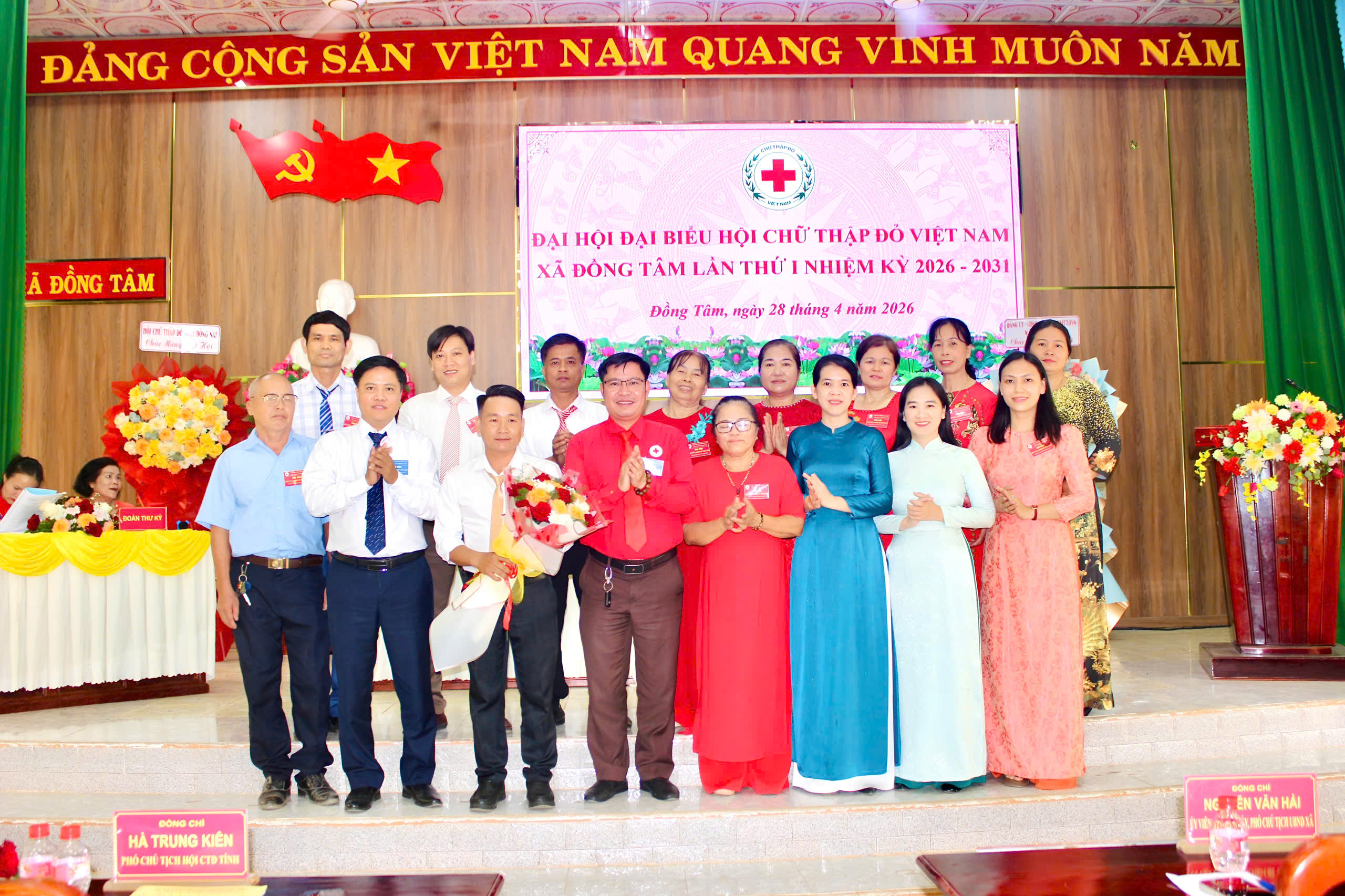 HỘI CHỮ THẬP ĐỎ XÃ ĐỒNG TÂM TỔ CHỨC THÀNH CÔNG ĐẠI HỘI ĐẠI BIỂU HỘI CHỮ THẬP ĐỎ LẦN THỨ I, NHIỆM KỲ 2026 – 2031