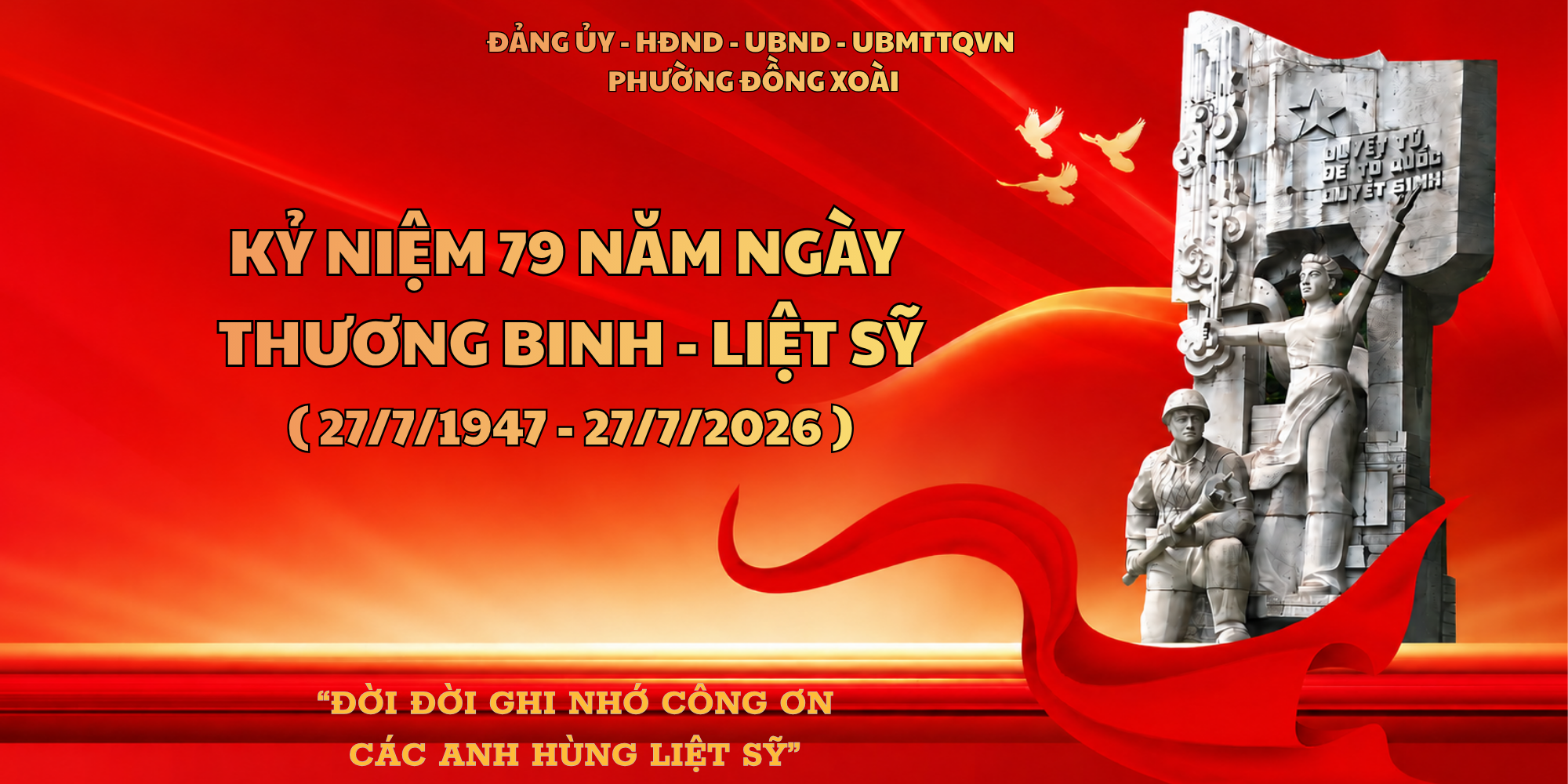Banner cổ động tuyên truyền